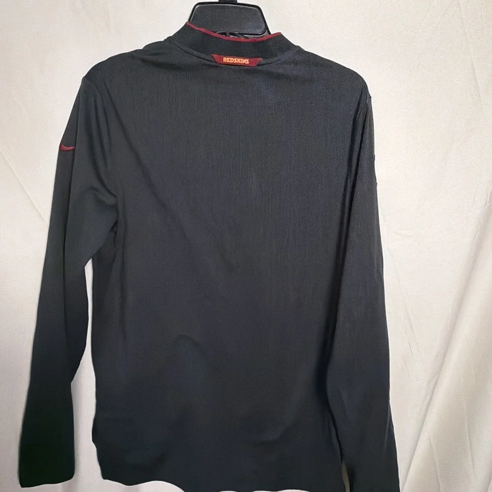 Nike NFL Washington Redskins‎ Dri-FIT 1/4 Zip Pullover Gray Men's Small